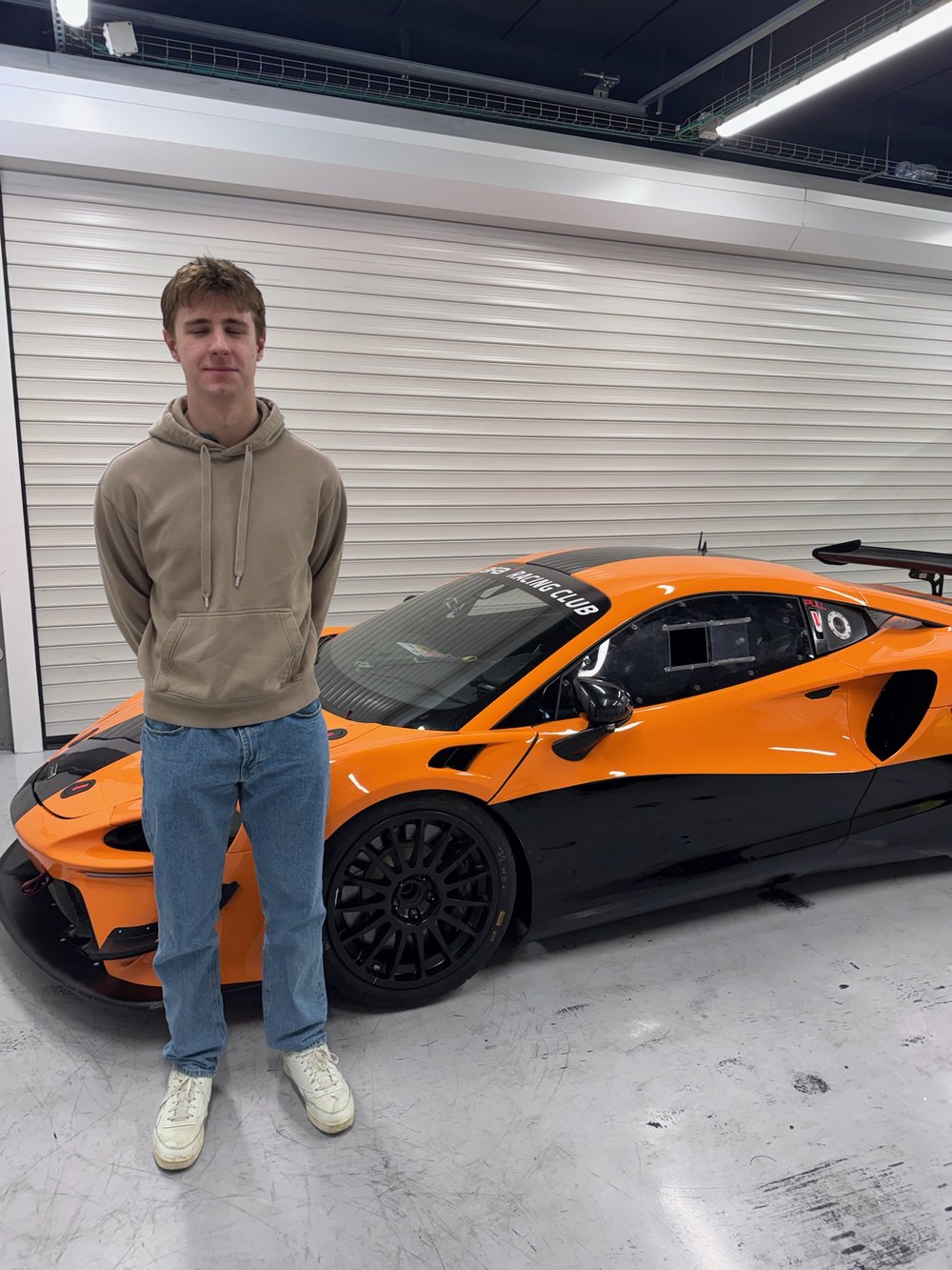 McKenzy with McLaren Artura GT4